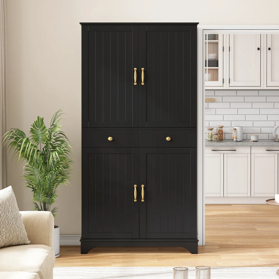 Réserve — Armoire de rangement noire