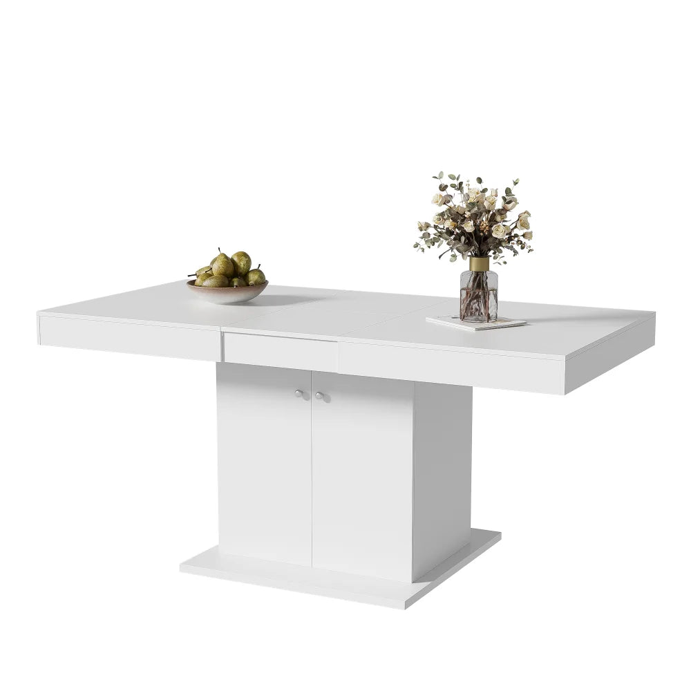 Aparté — Table extensible avec rangement — vue du modèle 9