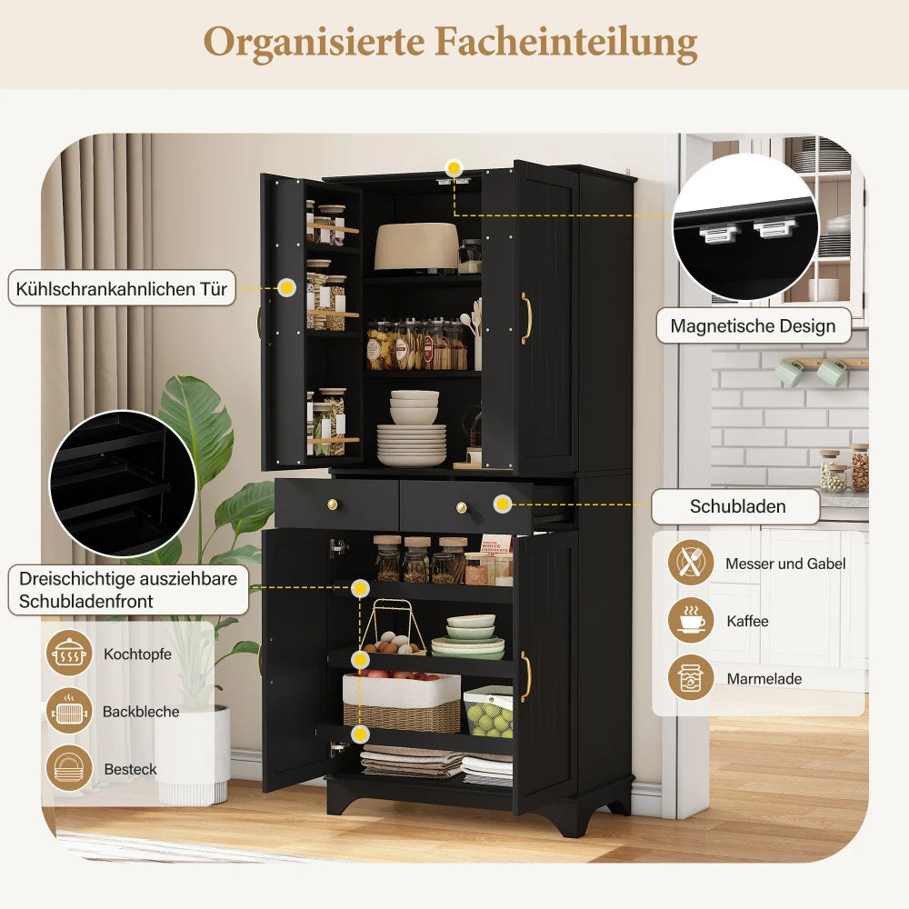 Réserve — Black storage cabinet — view 6