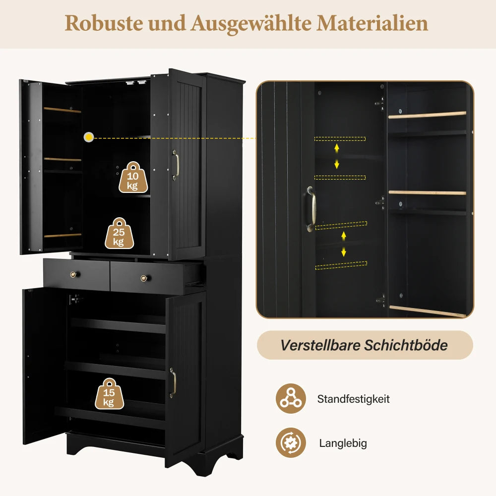 Réserve — Black storage cabinet — view 7