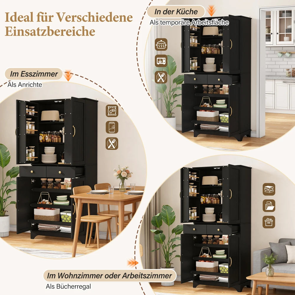 Réserve — Black storage cabinet — view 8