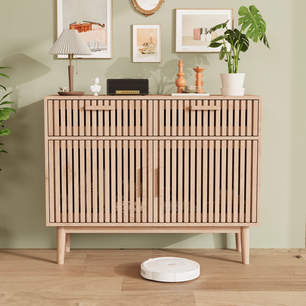 Cadence — Buffet à deux portes et deux tiroirs — vue du modèle 4