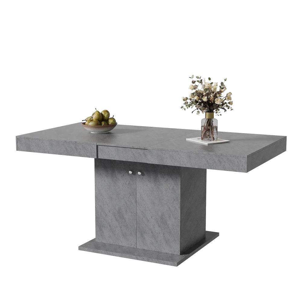 Aparté — Table extensible avec rangement — vue du modèle 10