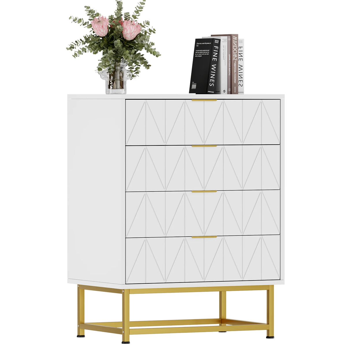 Aube — Commode à quatre tiroirs — vue du modèle 6