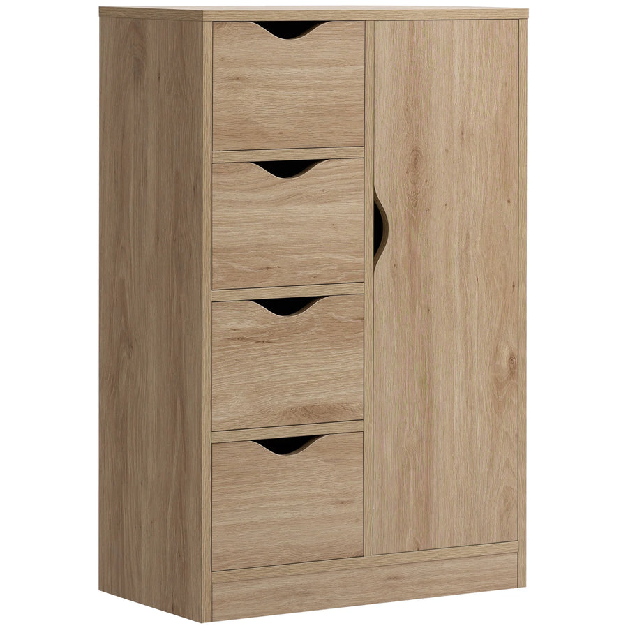 Brun Atelier — Buffet compact HOMCOM
