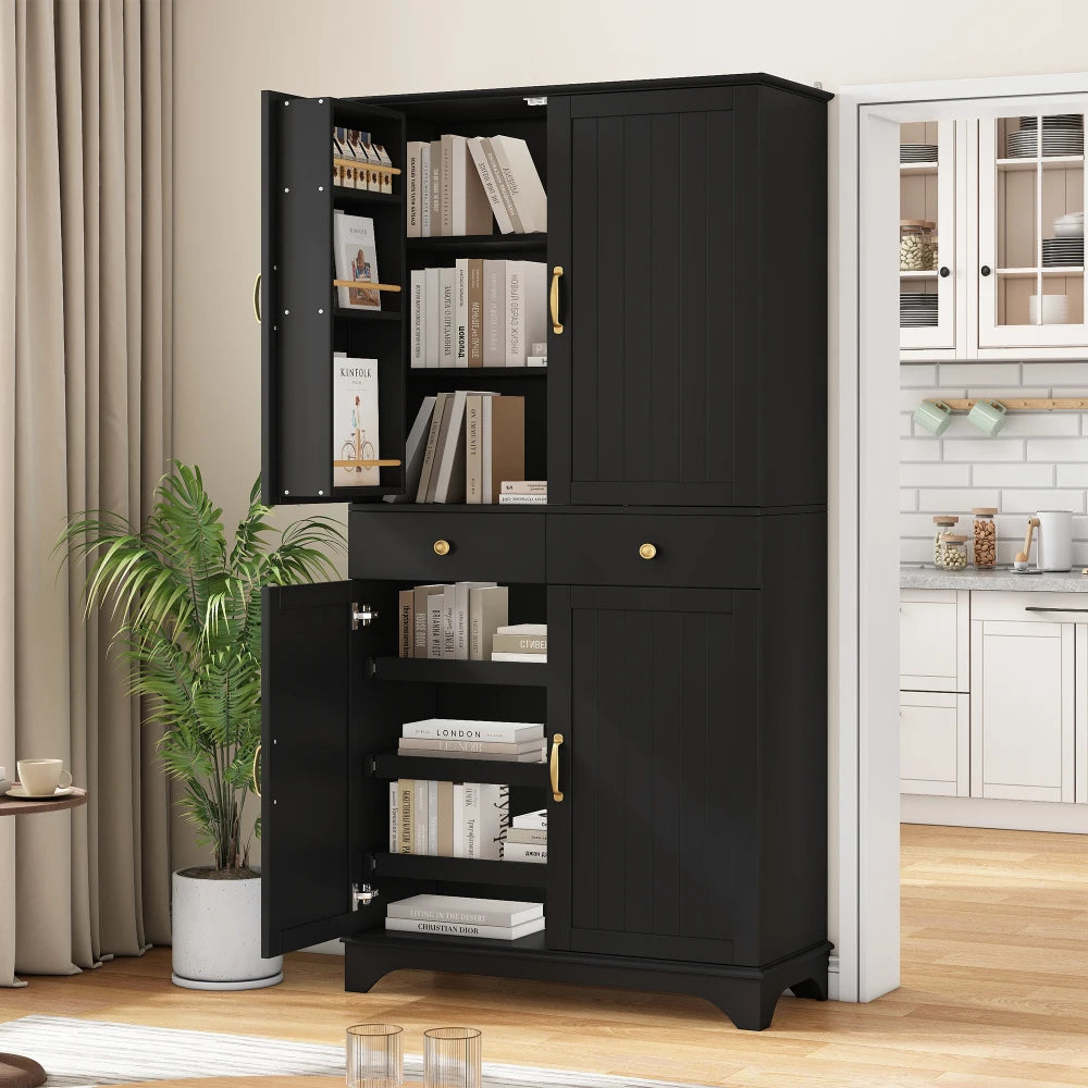 Réserve — Black storage cabinet — view 3
