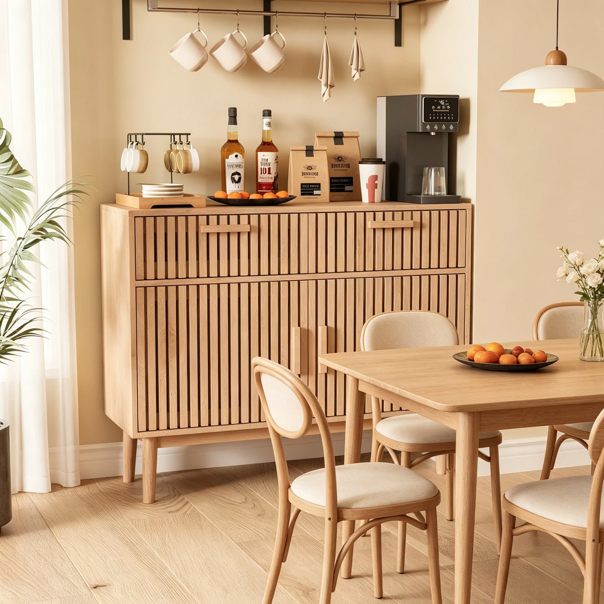 Cadence — Buffet à deux portes et deux tiroirs — vue du modèle 2