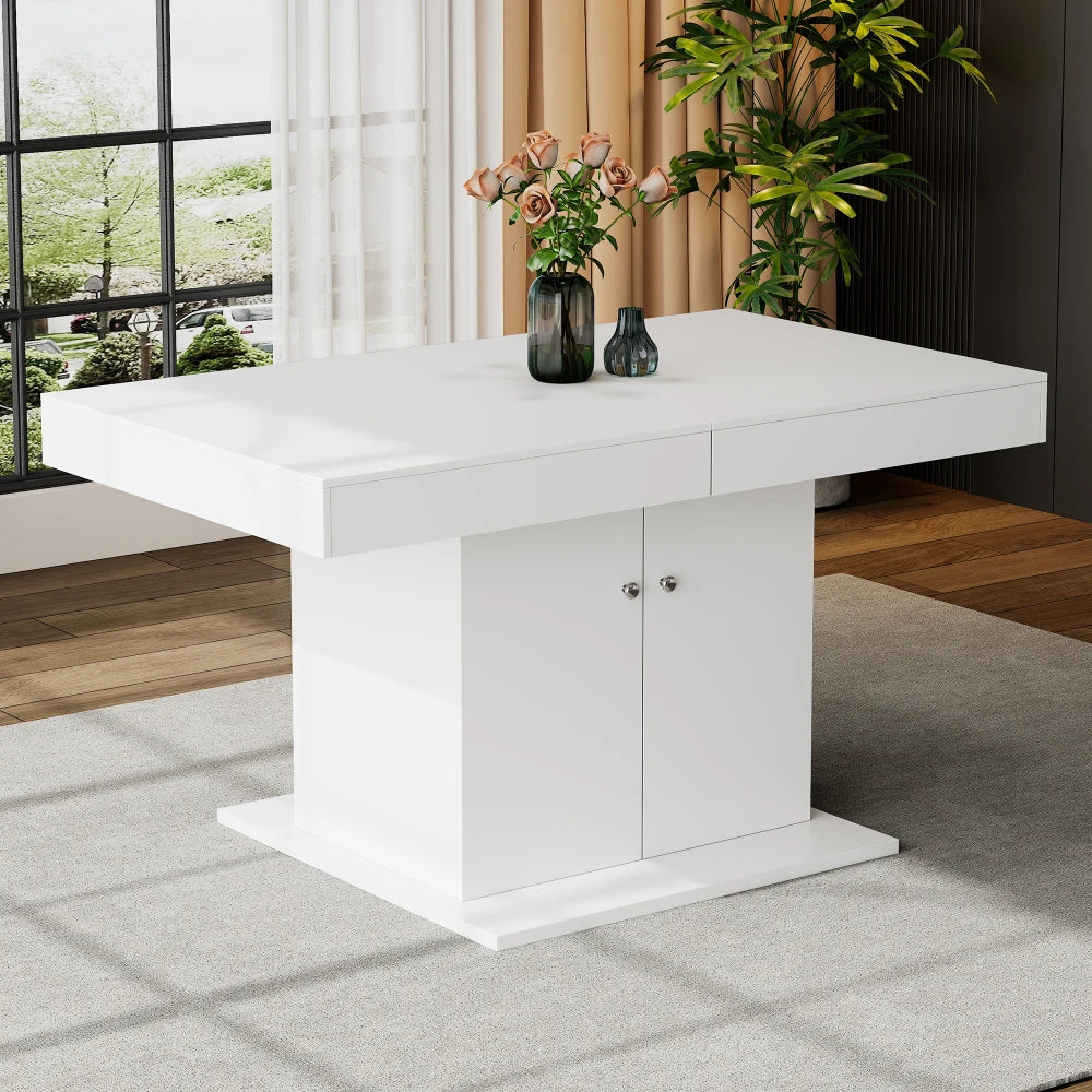 Aparté — Table extensible avec rangement — vue du modèle 2